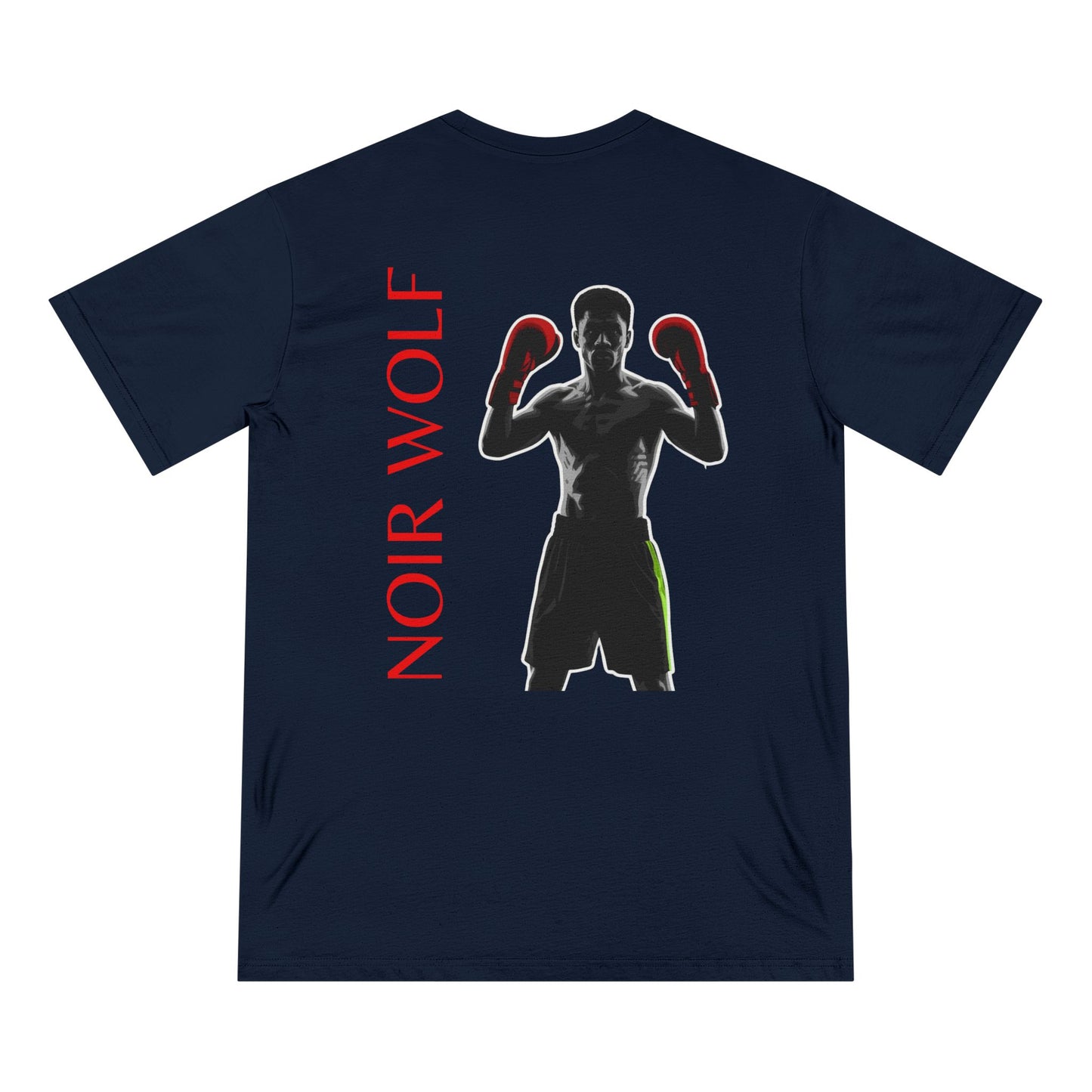 Bold Graphic Organic T-Shirt - 'Little Boy' & 'Noir Wolf' Designs for Urban Style