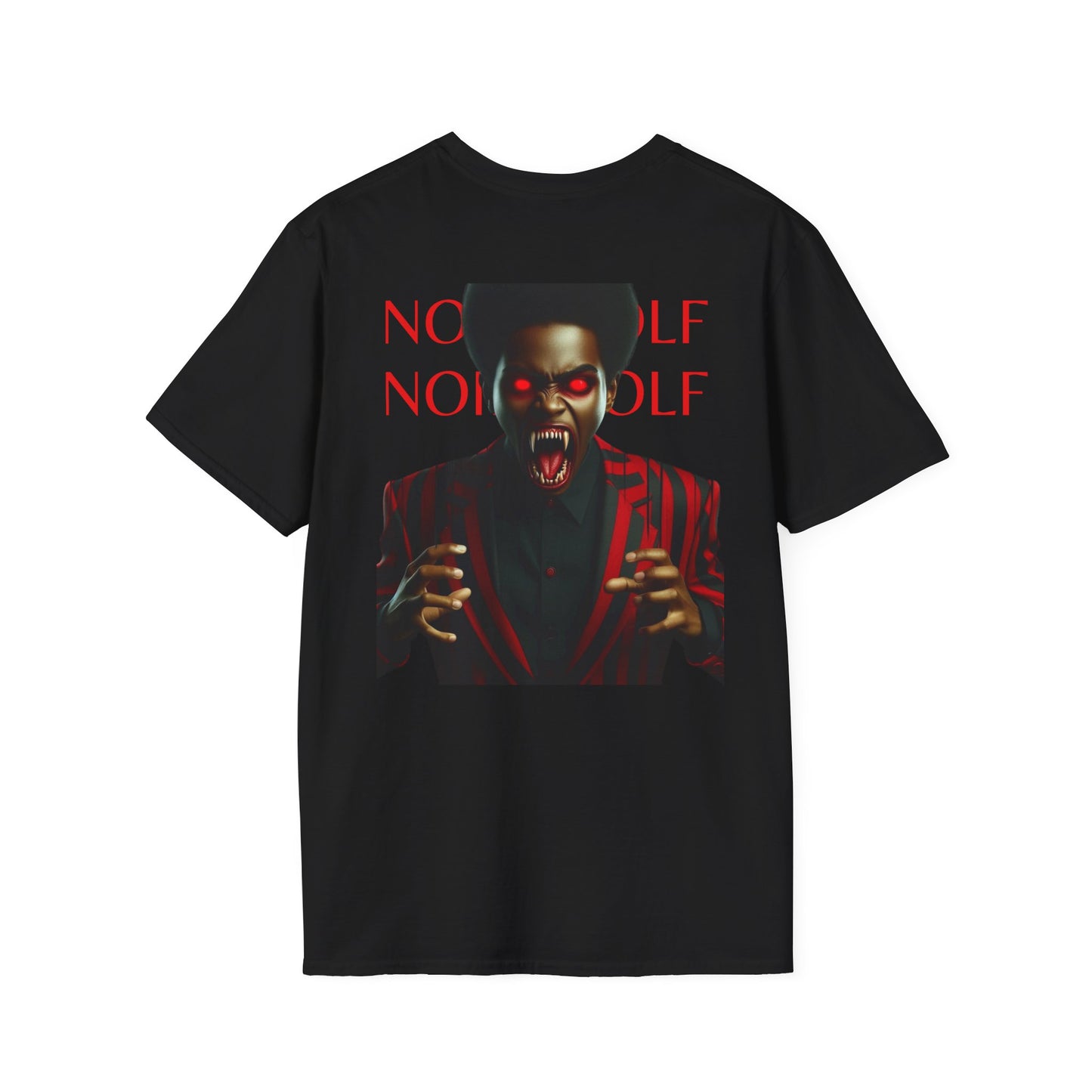 Unisex Graphic T-Shirt - Hell Boy & No Wolf Design