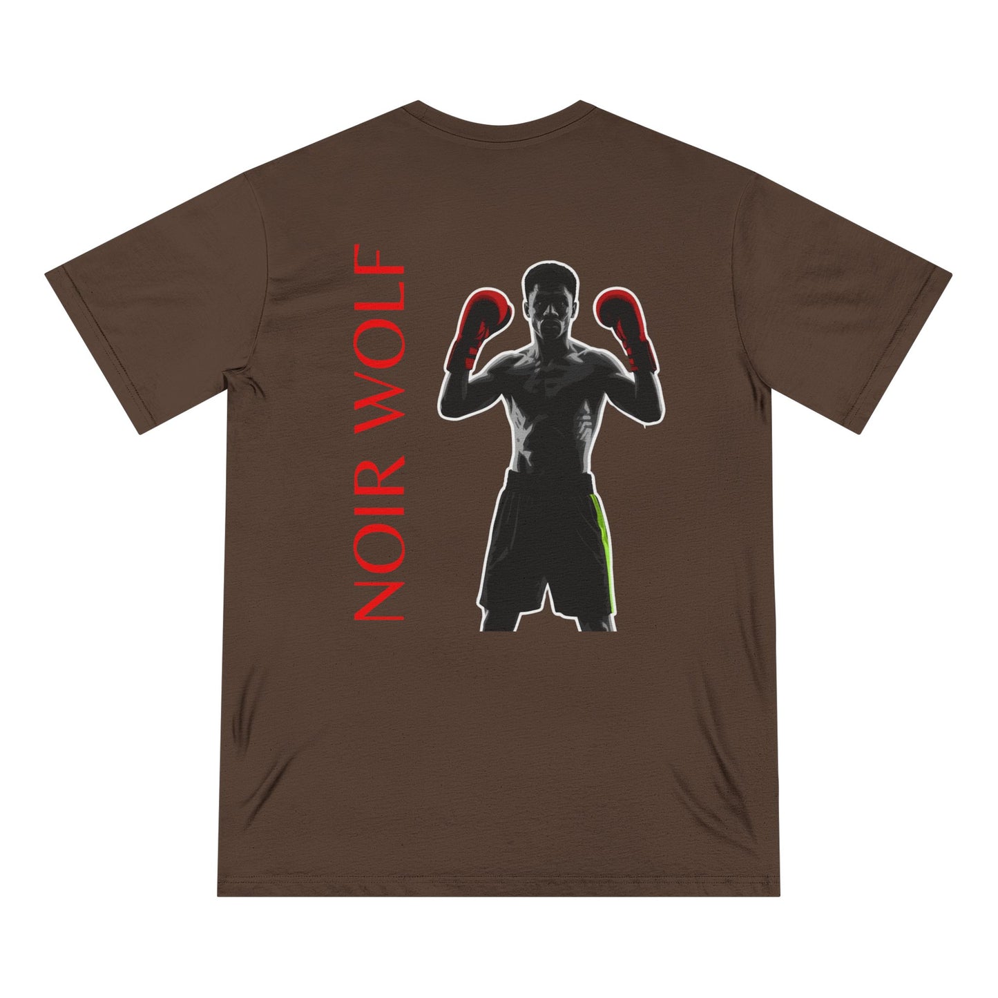 Bold Graphic Organic T-Shirt - 'Little Boy' & 'Noir Wolf' Designs for Urban Style