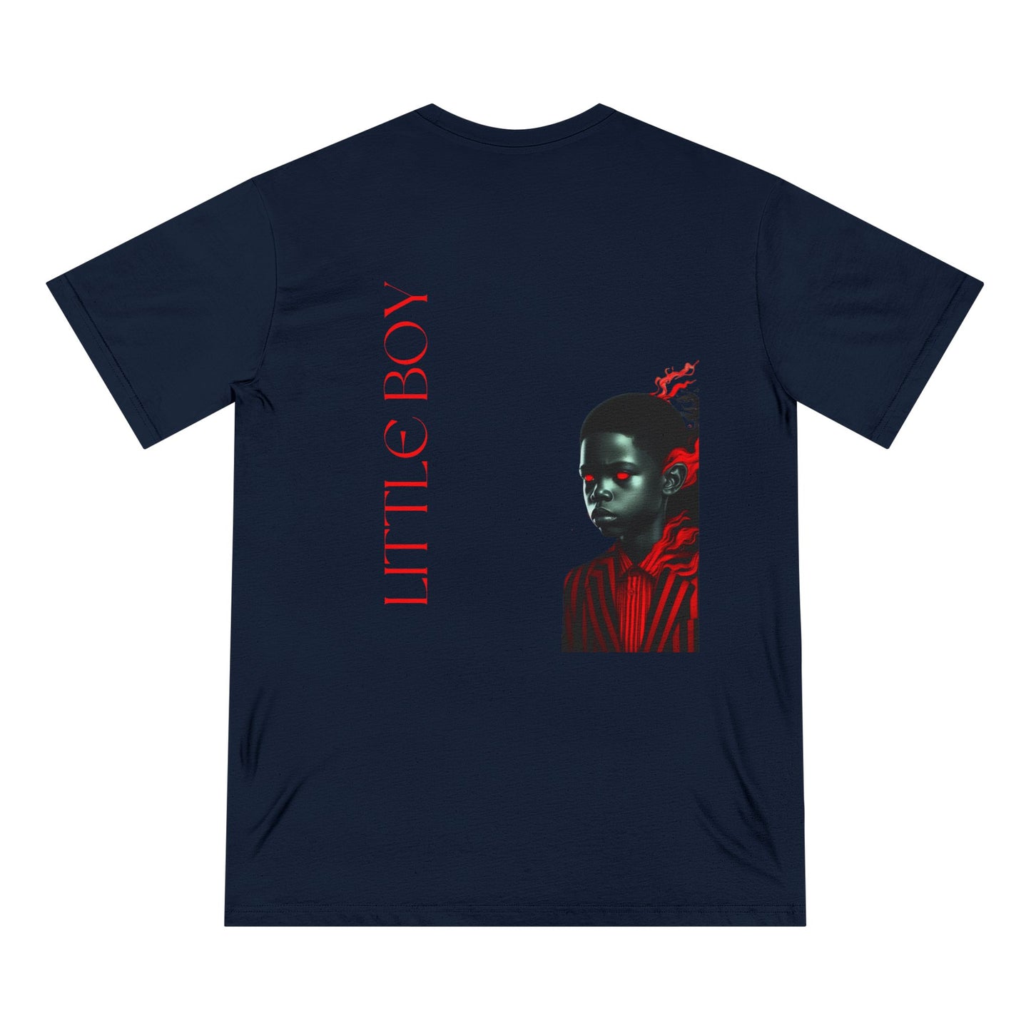 Bold Graphic Organic T-Shirt - 'Little Boy' Art Design