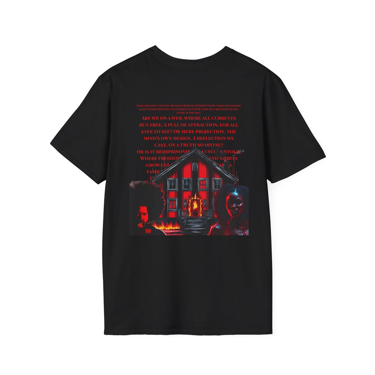 Halloween-Inspired Unisex T-Shirt, Graphic Tee for Horror Fans, Spooky Season Shirt, Unique Gift Idea, Party Wear