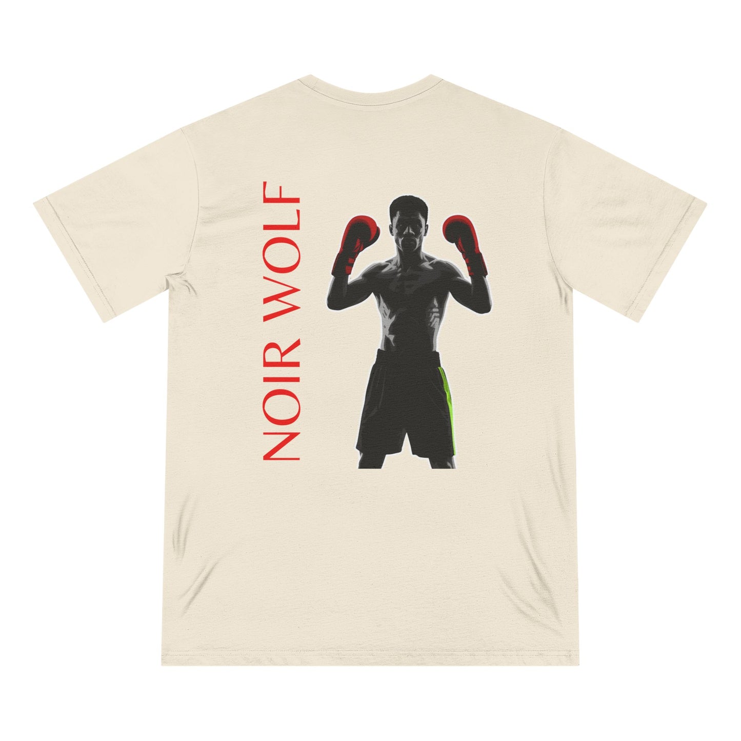 Bold Graphic Organic T-Shirt - 'Little Boy' & 'Noir Wolf' Designs for Urban Style