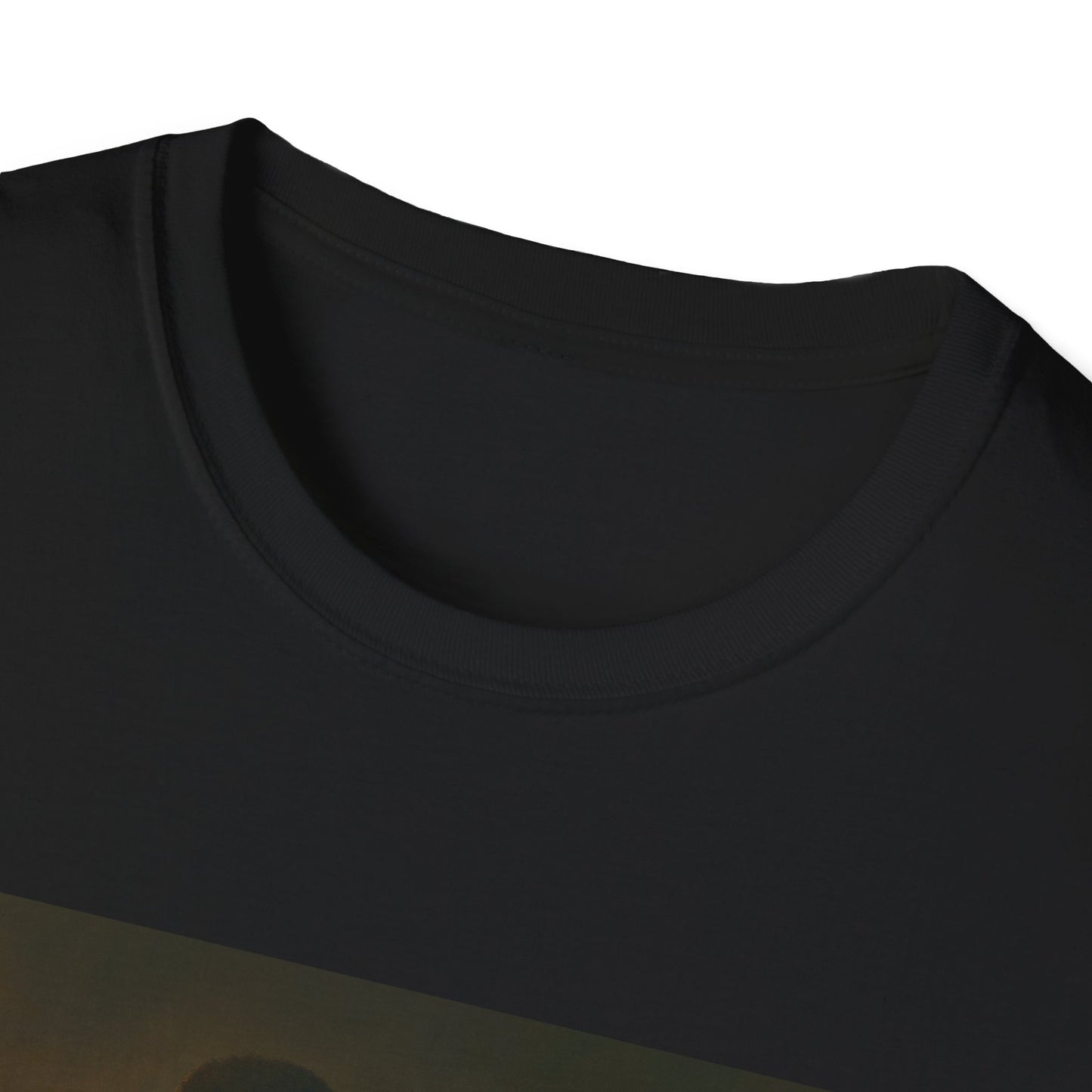 Unisex Softstyle T-Shirt - "Little Boy" Noir Wolf Artwork