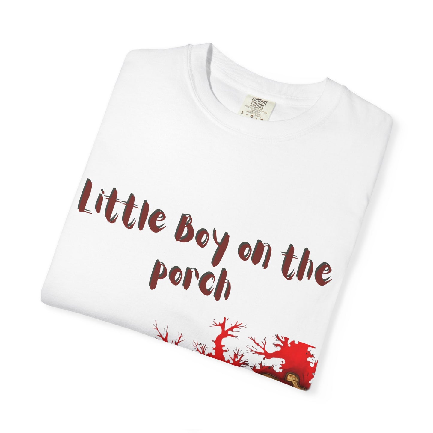 Little Boy on the Porch