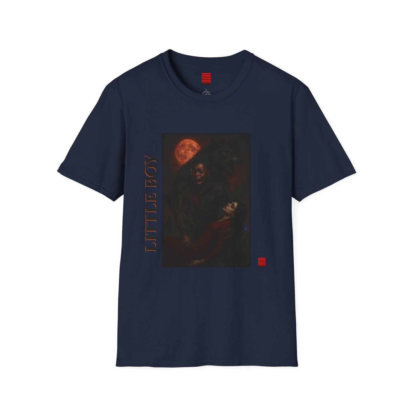 Unisex Softstyle T-Shirt - Little Boy Graphic Tee
