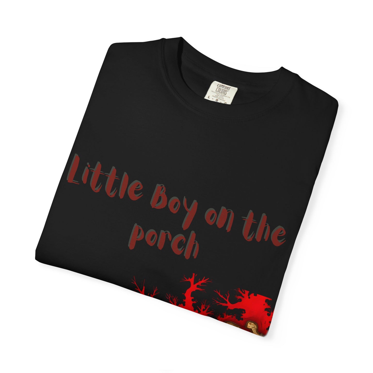 Little Boy on the Porch