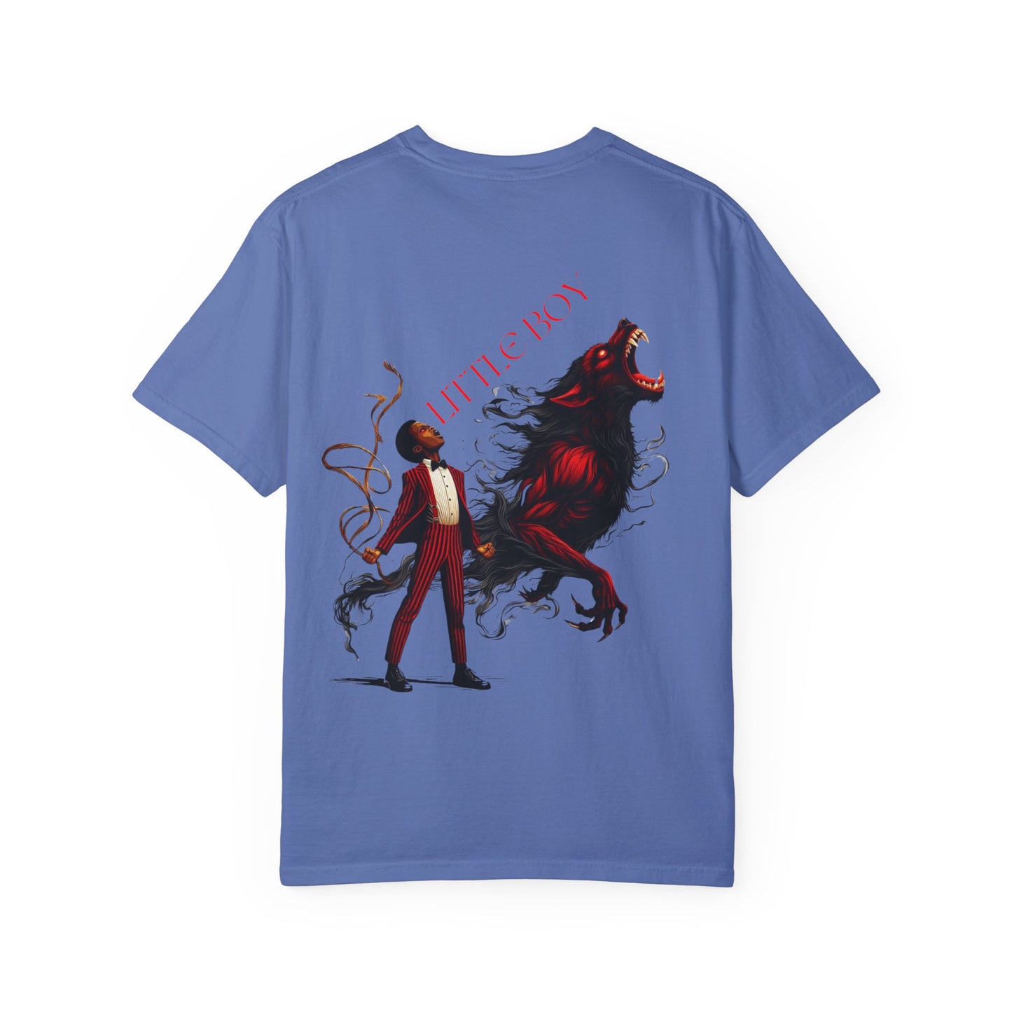 Unisex Garment-Dyed T- Little boy By Noir Wolf