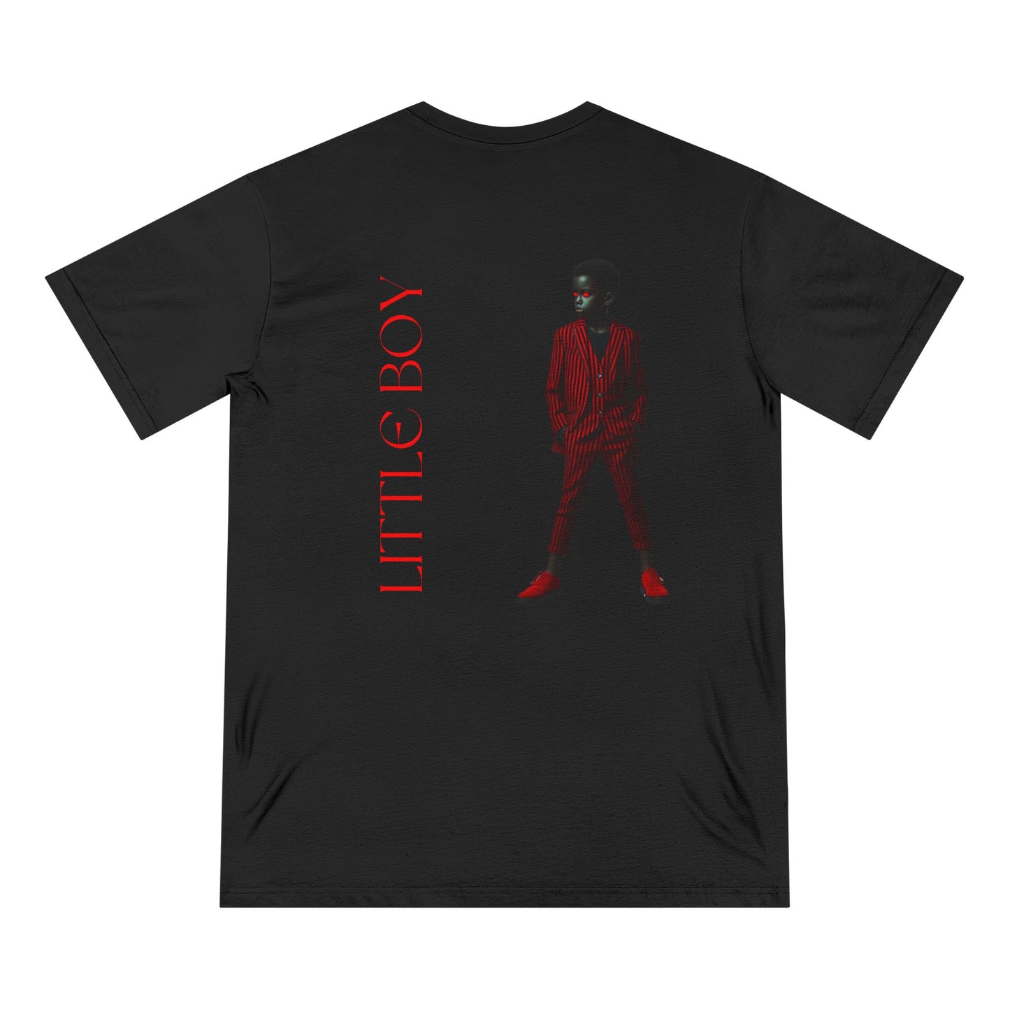Bold Graphic Organic T-shirt - 'Little Boy' Design