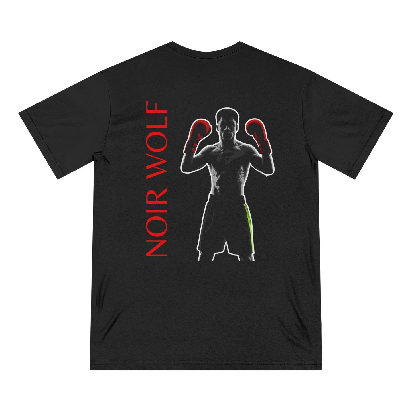Bold Graphic Organic T-Shirt - 'Little Boy' & 'Noir Wolf' Designs for Urban Style