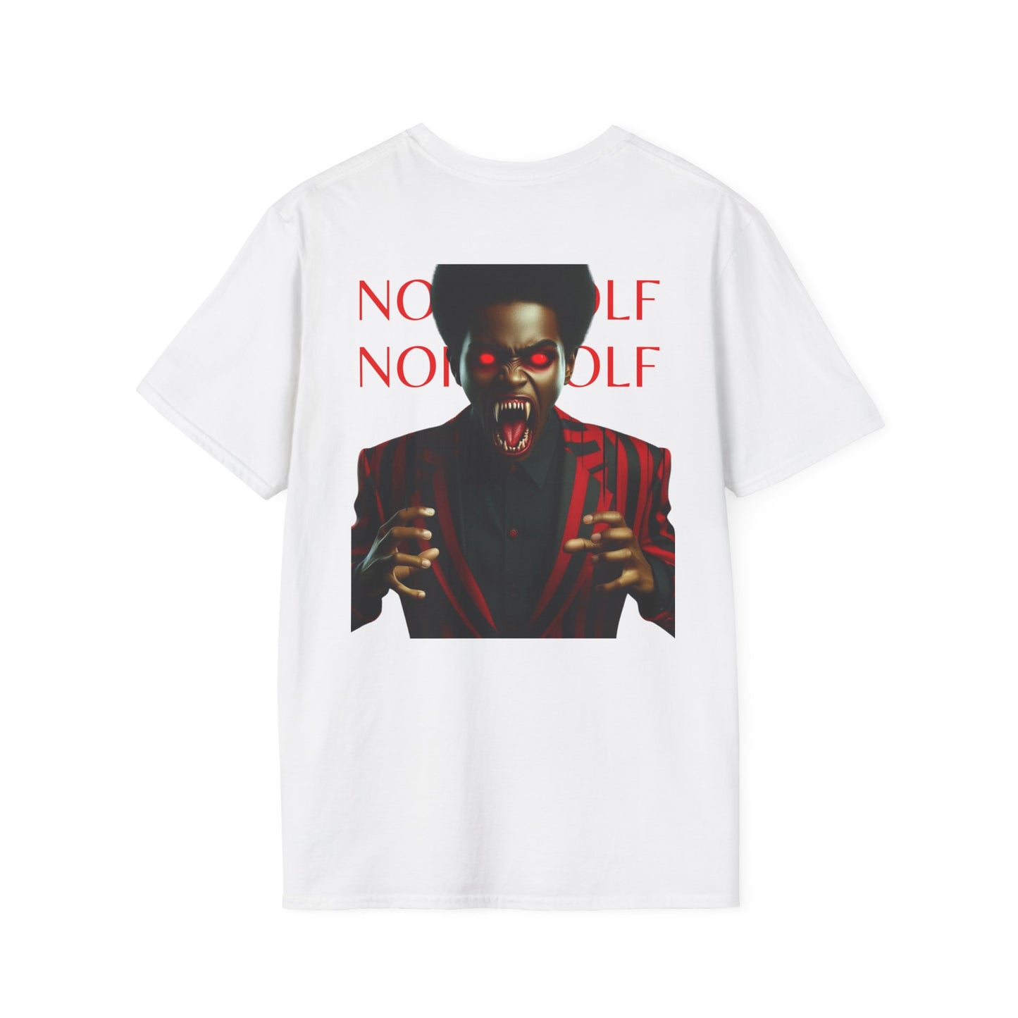 Unisex Graphic T-Shirt - Hell Boy & No Wolf Design