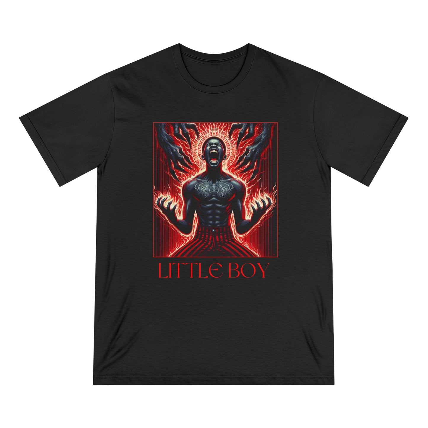 Noir Wolf Graphic Organic T-Shirt – Edgy Artwork for Bold Self-Expression