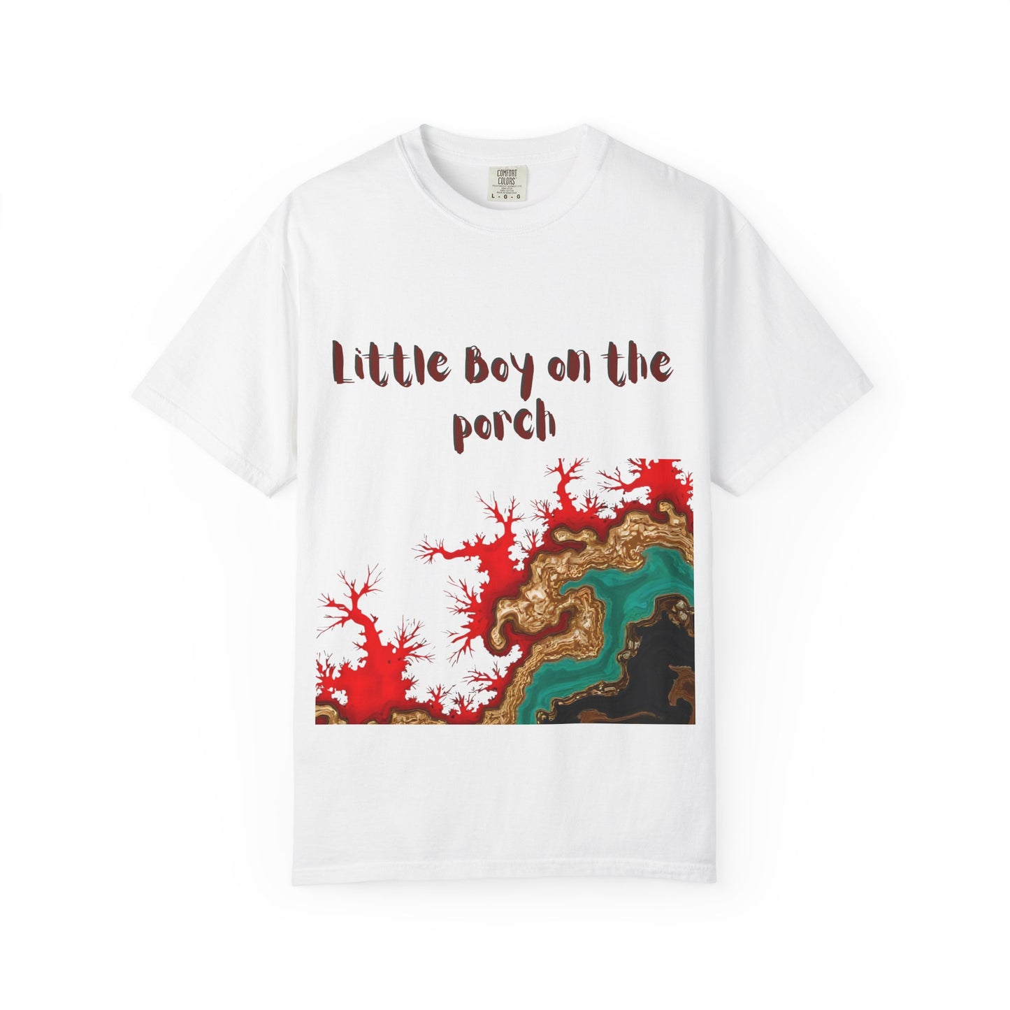 Little Boy on the Porch