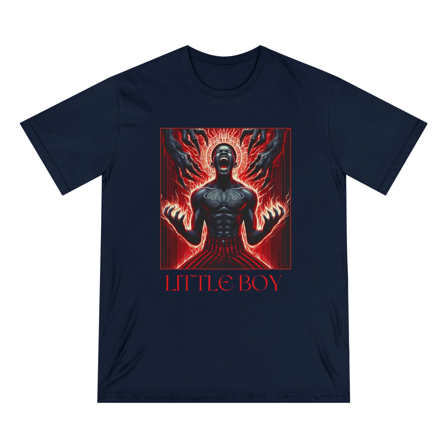 Noir Wolf Graphic Organic T-Shirt – Edgy Artwork for Bold Self-Expression