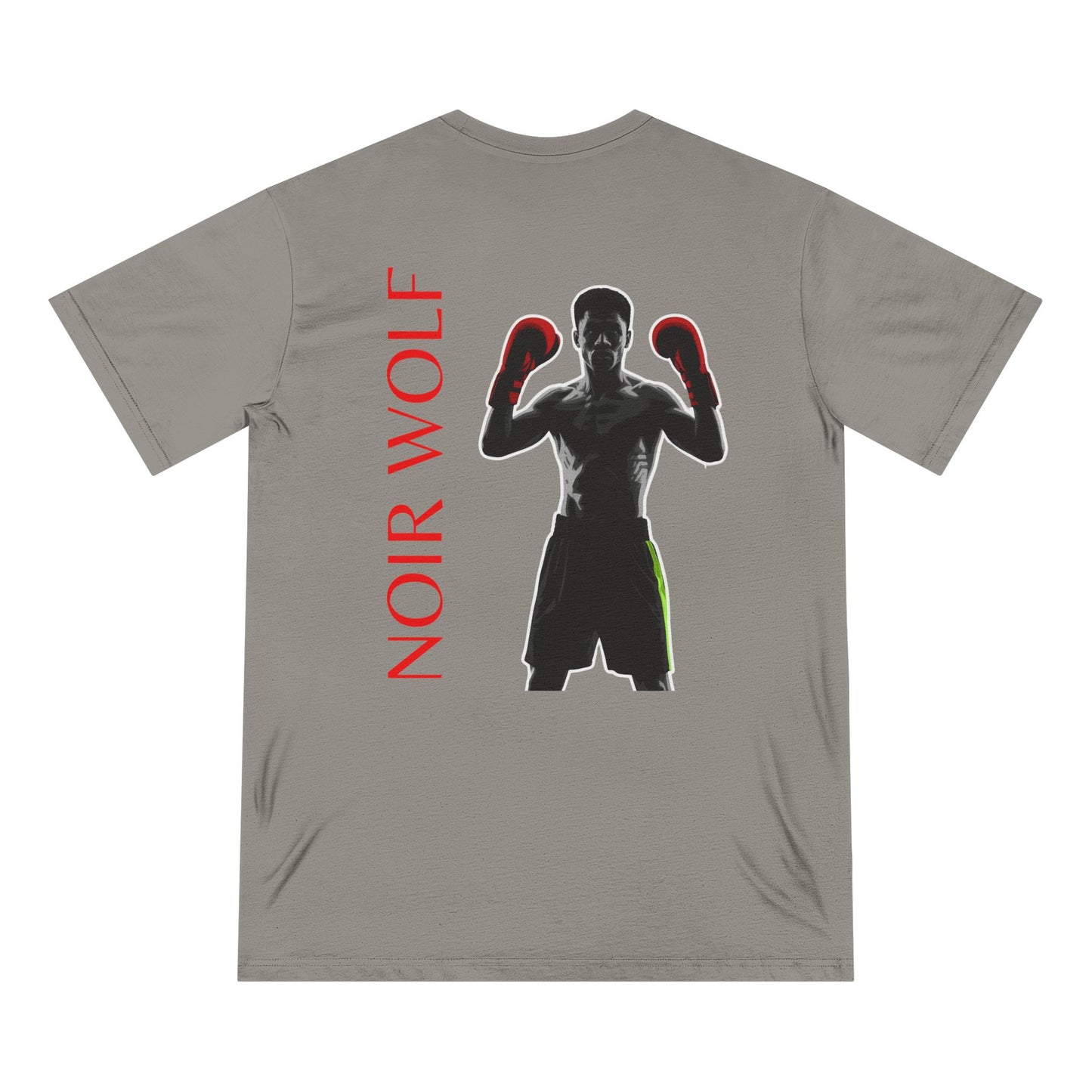 Bold Graphic Organic T-Shirt - 'Little Boy' & 'Noir Wolf' Designs for Urban Style