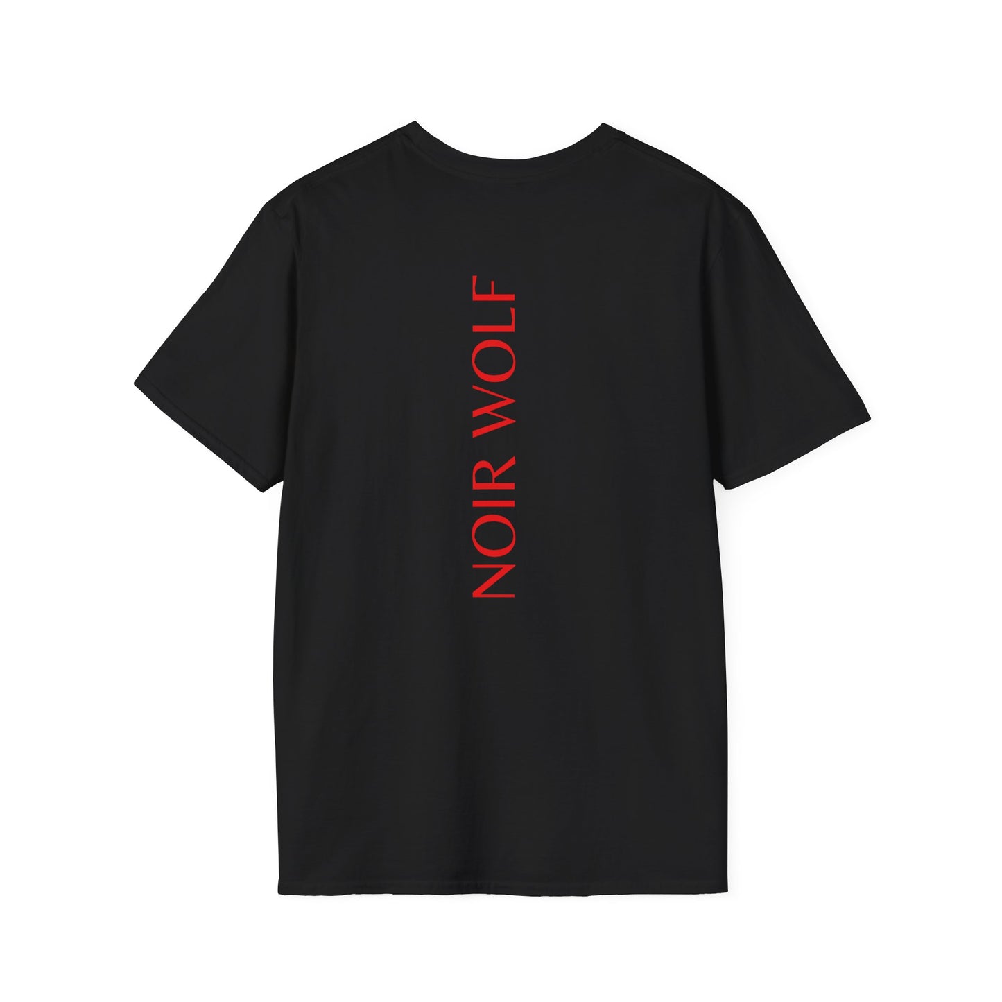 Unisex Softstyle T-Shirt - Little Boy & Noir Wolf Graphic Tee
