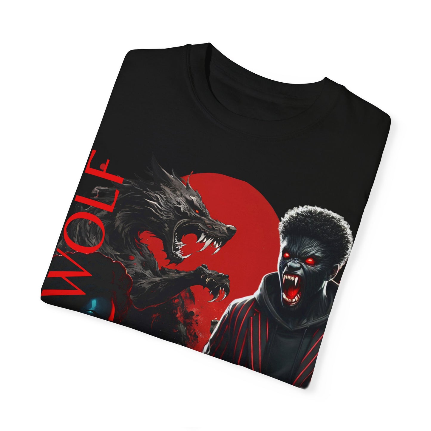 Unisex Garment-Dyed T-shirt LITTLE BOY by NOIR WOLF