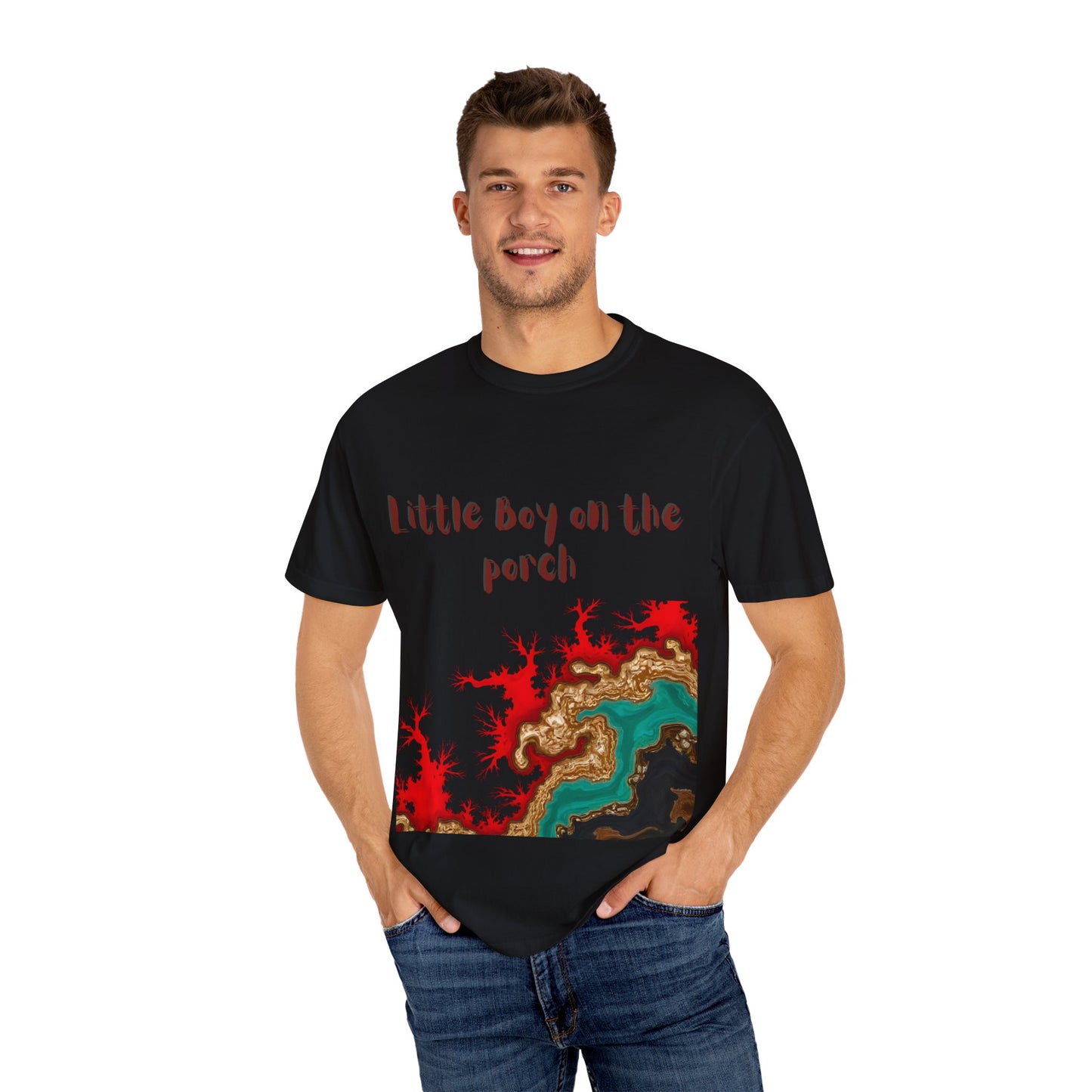 Little Boy on the Porch