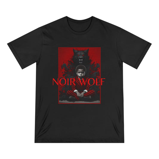 Organic Staple T-shirt Little Boy by Noir Wolf