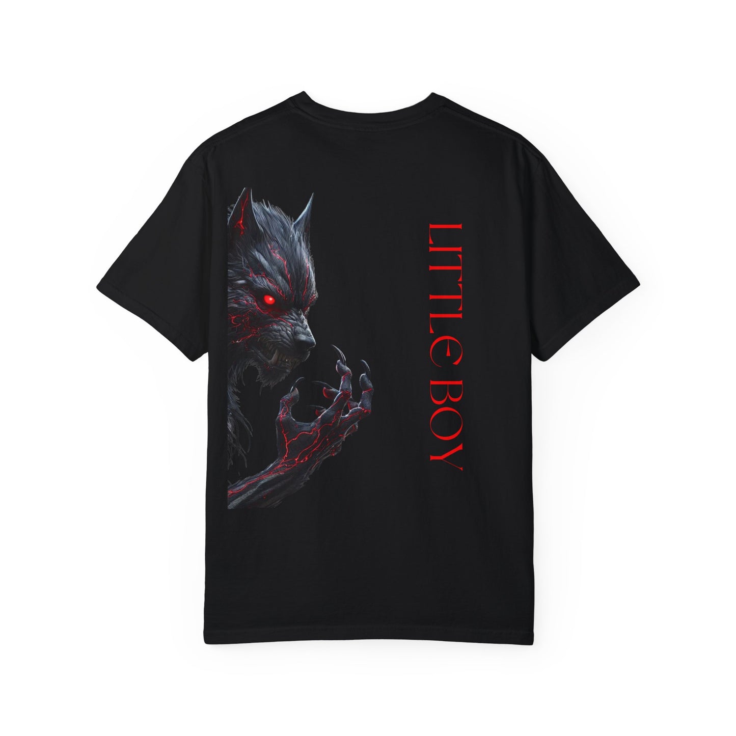 Unisex Garment-Dyed T-shirt LITTLE BOY by NOIR WOLF