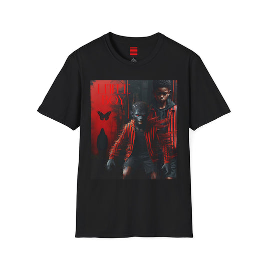 T-Shirt Black Woman Deity African-American Boy Werewolf Anger Burning House War Transformation
