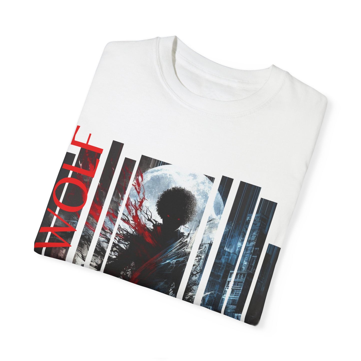 Unisex Garment-Dyed T-shirt Little Boy by Noir Wolf