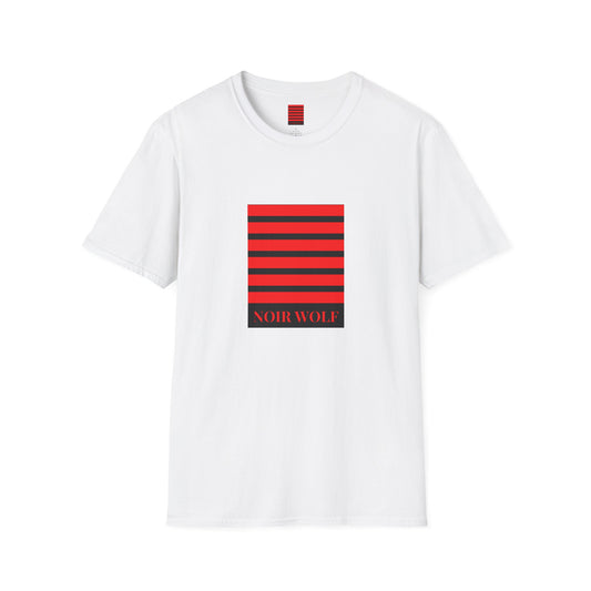 Unisex Softstyle T-Shirt - Noir Wolf Graphic Tee | Edgy Streetwear Fashion
