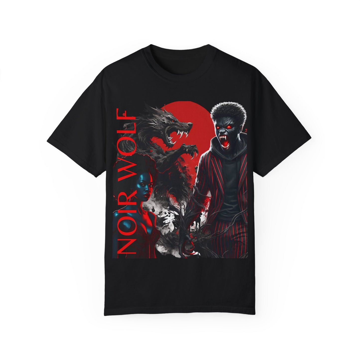 Unisex Garment-Dyed T-shirt LITTLE BOY by NOIR WOLF