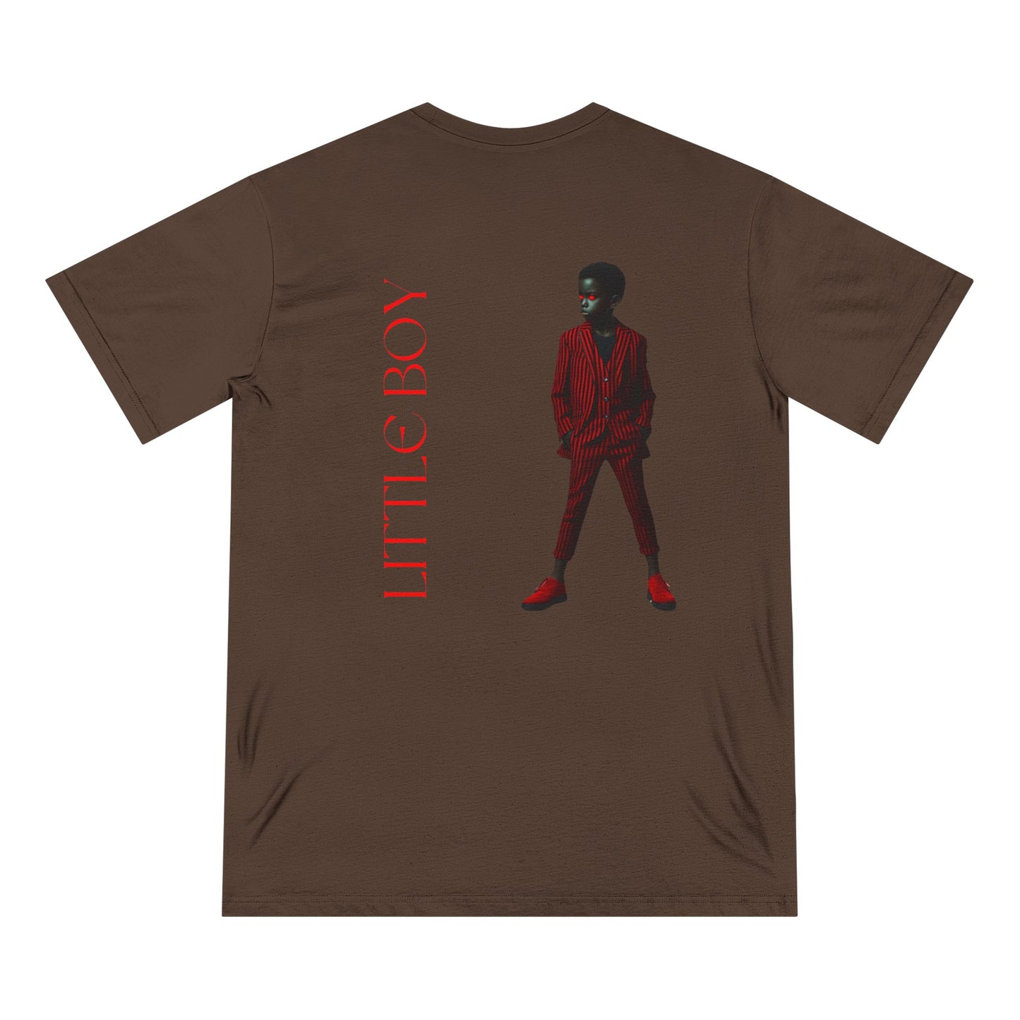 Bold Graphic Organic T-shirt - 'Little Boy' Design