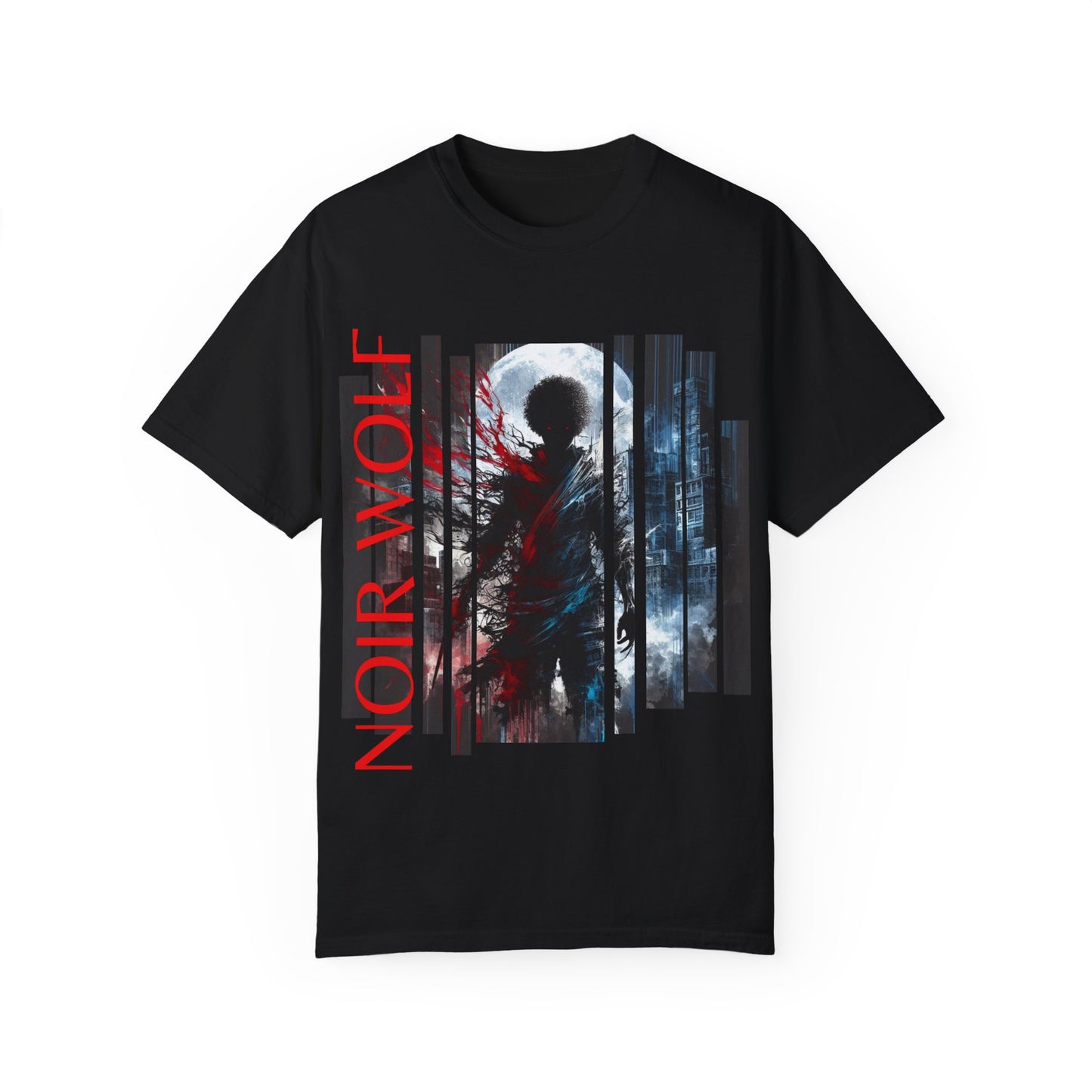 Unisex Garment-Dyed T-shirt Little Boy by Noir Wolf