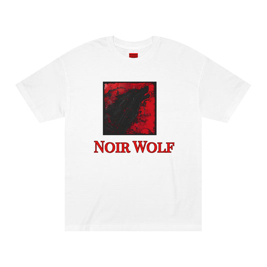 Noir Wolf Tee — Dark Gothic Wolf Graphic T-Shirt