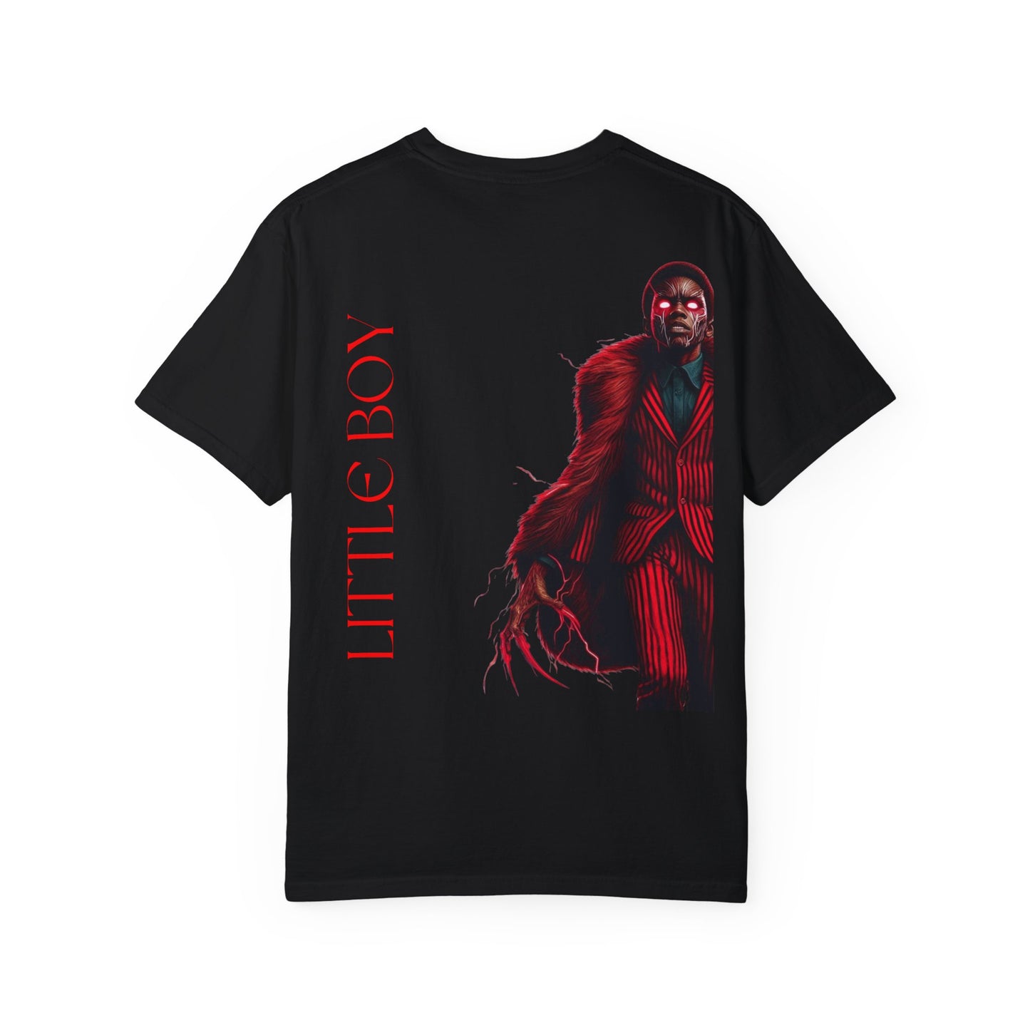 Unisex Garment-Dyed T-shirt   Little boy By Noir Wolf