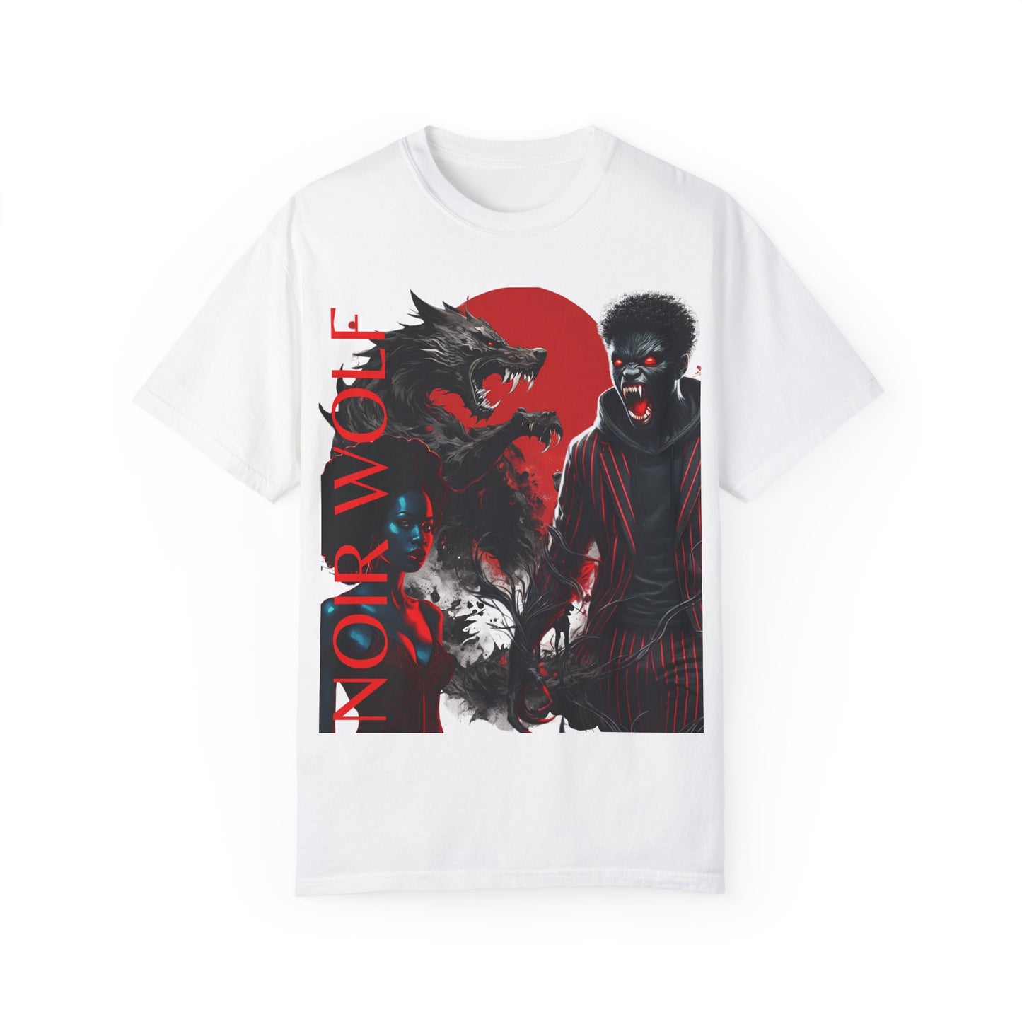 Unisex Garment-Dyed T-shirt LITTLE BOY by NOIR WOLF