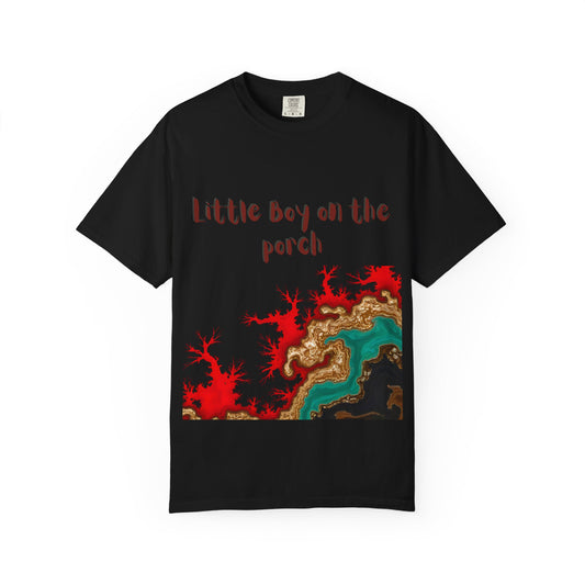 Little Boy on the Porch