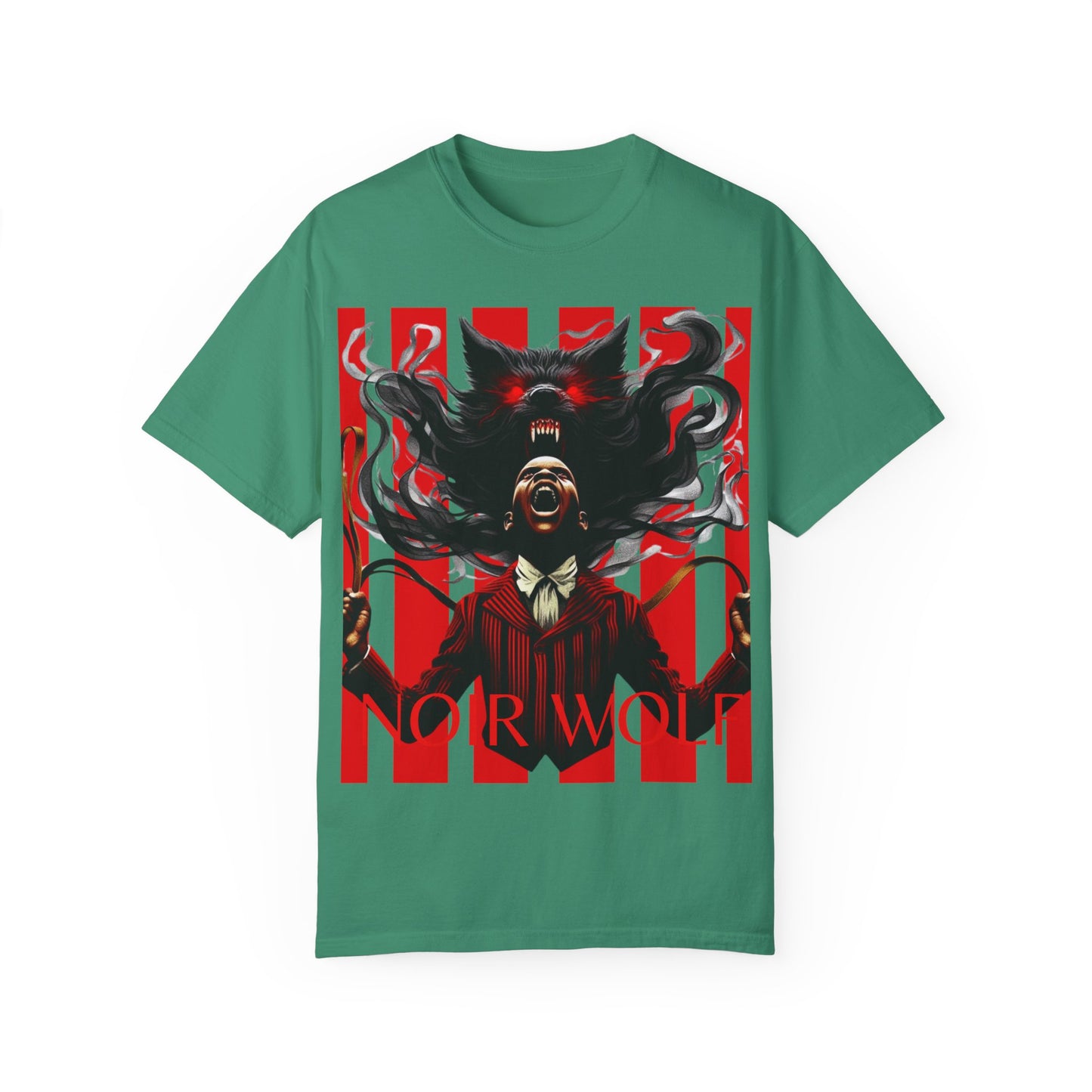 Unisex Garment-Dyed T-shirt Little boy By Noir Wolf