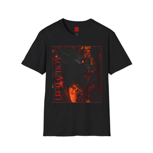 Unisex Graphic T-Shirt - Hell Boy & No Wolf Design