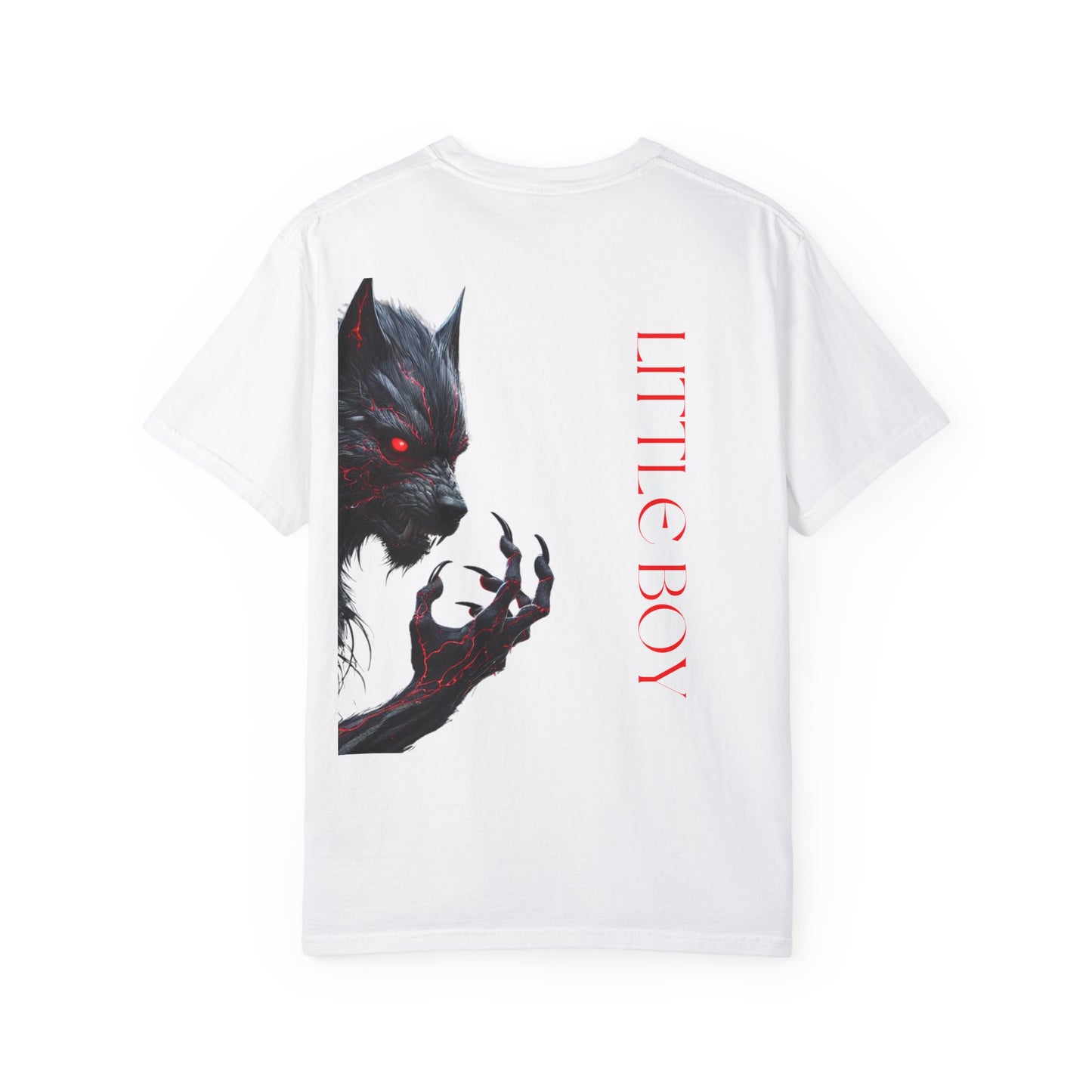 Unisex Garment-Dyed T-shirt LITTLE BOY by NOIR WOLF