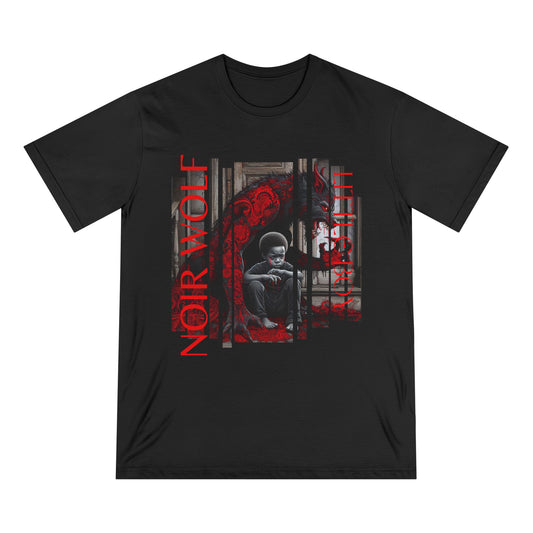 Organic Staple T-shirt Little Boy by Noir Wolf